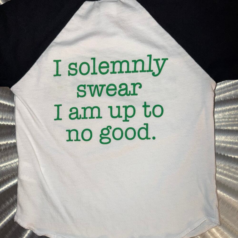 Shenanigans “I Solemnly Swear I am Up to No Good” 3/4 Sleeve T-shirt - Size: 3T